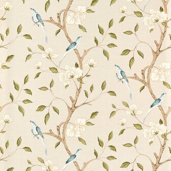 Zoffany  Arcadian Thames Eleonora Print Evergreen 313046