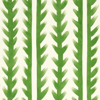 Harlequin X Sophie Robinson Wallpapers Sticky Grass 113054 emerald
