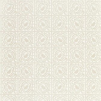 Morris &amp; Co Pure Morris North Wallpapers Pure Scroll White Clover 216545