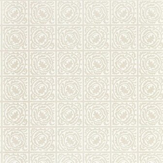 Morris &amp; Co Pure Morris North Wallpapers Pure Scroll White Clover 216545