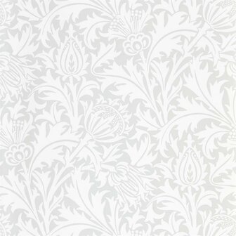 Morris &amp; Co Pure Morris North Wallpapers Pure Thistle Grey Blue 216550