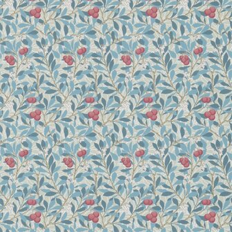 Morris &amp; Co Compilation Wallpaper Arbutus Woad Russet 216809
