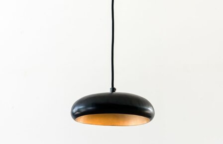 Frezoli Lighting Pebble 1 23cm oval Zwart L.339.9.600