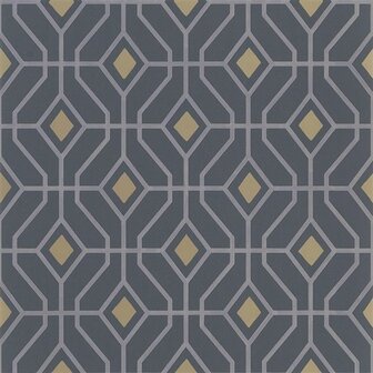 Designers Guild The Edit Geometric Laterza Graphite PDG1026/05