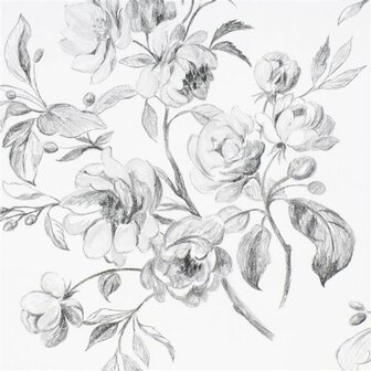 Designers Guild The Edit Flowers VOLUME I Watelet Black White P540/01