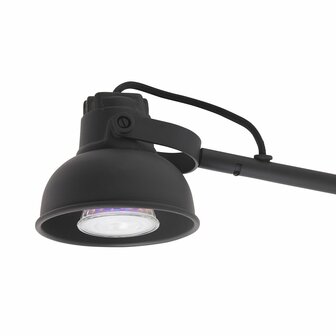 Frezoli Lighting wandlamp Mazz zwart L.848.1.600