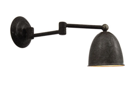 Frezoli Lighting wandlamp Livorna Loodkleur L.109.1.400