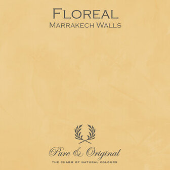 Pure &amp; Original Marrakech Walls Floreal Yellow Brown