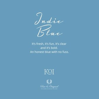 Pure &amp; Orginal Traditional Paint Waterbased Indie Blue