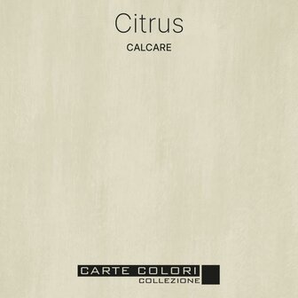 Carte Colori Calcare Kalkverf Citrus