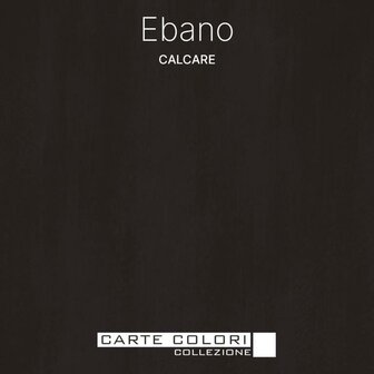 Carte Colori Calcare Kalkverf Ebano