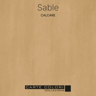 Carte Colori Calcare Kalkverf Sable