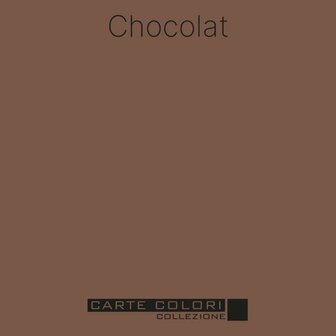 Carte Colori Elegante krijtverf Chocolat