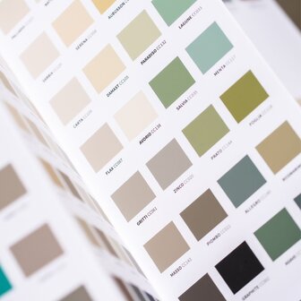 Kleurenkaart Carte Colori