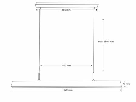 Frezoli Lighting hanglamp Stretto Donker messing 6