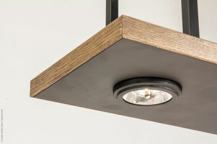 Frezoli Lighting hanglamp Tray Mat zwart 3
