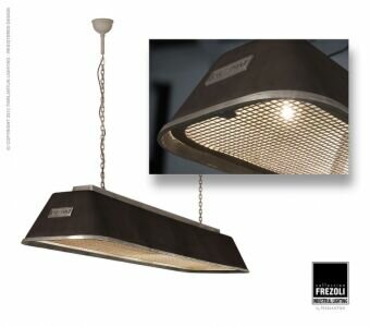 Frezoli Lighting hanglamp Bizz Grijs/zwart 