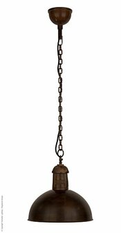 Frezoli Lighting hanglamp Soll Small Bruin patina