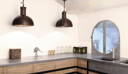 Frezoli Lighting hanglamp Soll Bruin patina 2