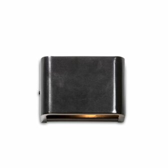 Frezoli Lighting wandlamp Vanno Zwart/bruine finish 2