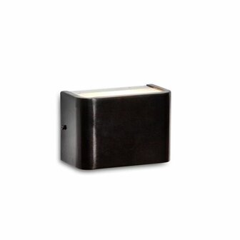 Frezoli Lighting wandlamp Vanno Zwart/bruine finish 3