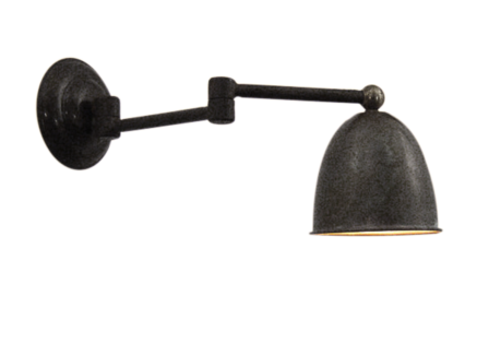 Frezoli Lighting wandlamp Livorna Loodkleur