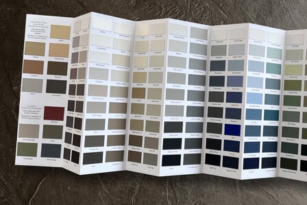 Gratis Pure &amp; Original Handgeschilderde kleurenkaart