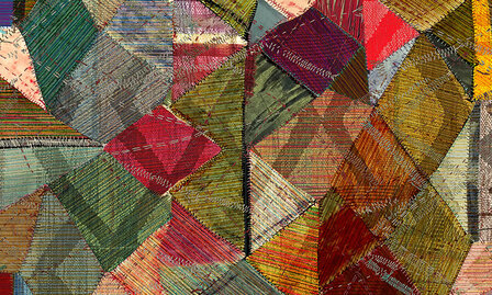 J &amp; V Kerala Mumbai Patchwork 5690