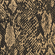 Thibaut Faux Resource Boa Black &amp; Metallic Gold T75168 