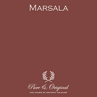 Pure & Original Wallprim Marsala