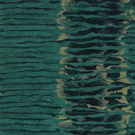 Anthology 07 Ripple Stripe Emerald Kingfisher 112579