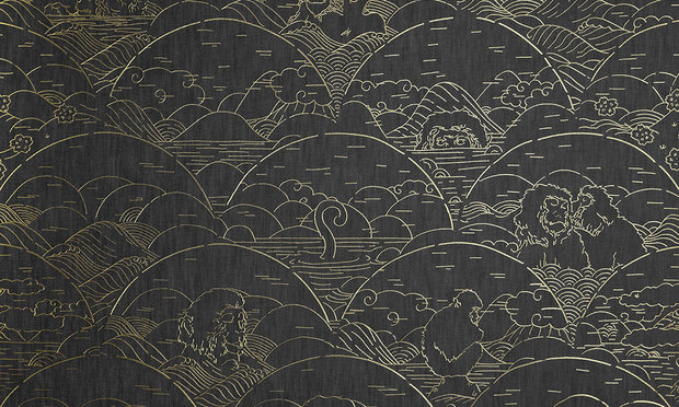 Arte MOOOI Indigo Macaque MO3001 Ivory