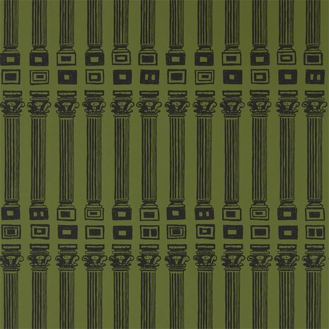 Zoffany Palladio Columns 312970 Olive / Bone Black