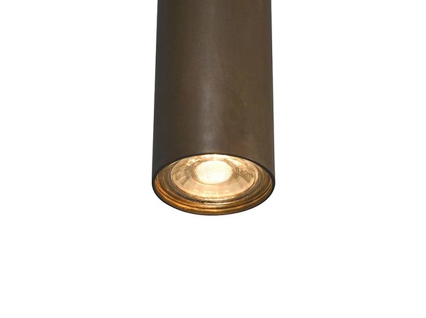 Frezoli Lighting hanglamp Tubino 1 buis Koper L.222.1.670