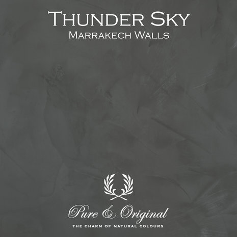 Pure & Original Marrakech Walls Thunder Sky