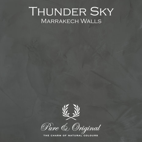 Pure & Original Marrakech Walls Thunder Sky
