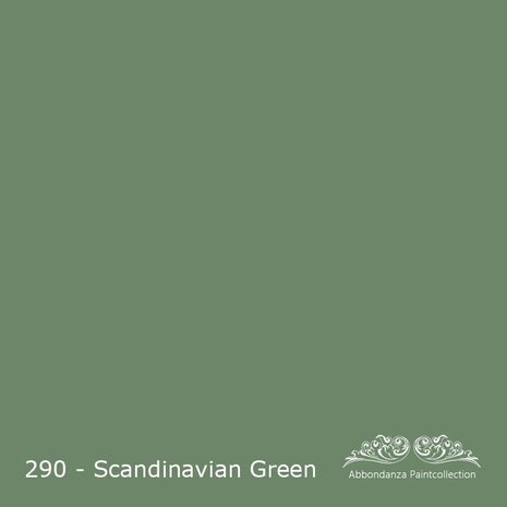 Abbondanza Krijtverf Scandinavian Green 290