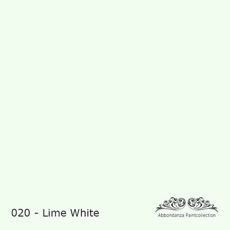 Abbondanza Soft Silk Lime White 020