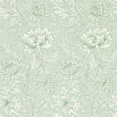 Morris & Co Chrysanthemum Toile Willow 217069