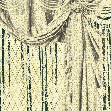 Daisy James behang The Drapes