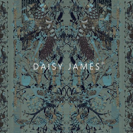 Daisy James behang The Herald Turqoise