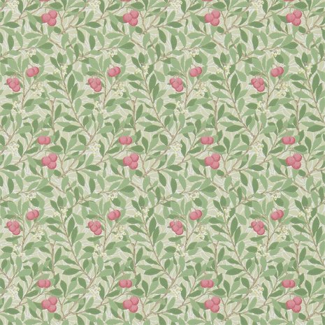 Morris & Co Arbutus Olive Pink 214720