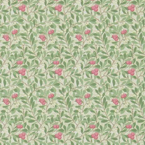 Morris & Co Arbutus Olive Pink 214720