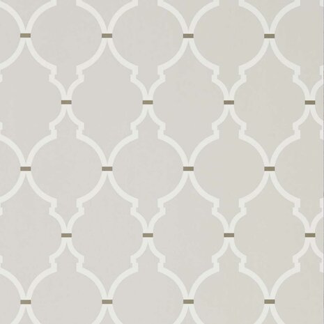 Sanderson Watergarden Empire Trellis Silver Calico 216335