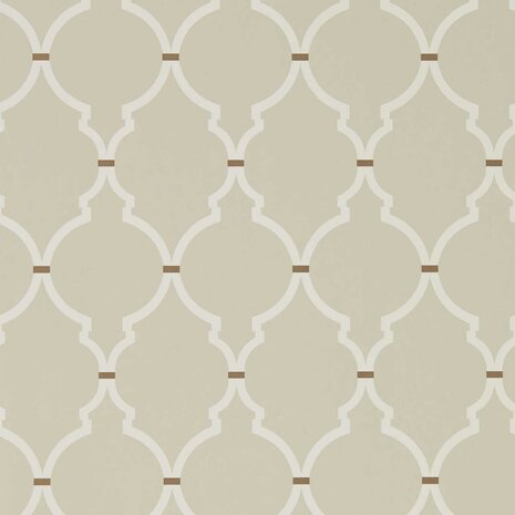 Sanderson Watergarden Empire Trellis Linen Cream 216337