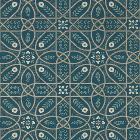 Brophy Trellis 216699 Deep Teal