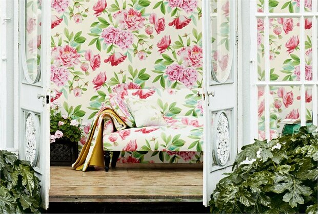 Zoffany Phoebe Peony Leaf 311359