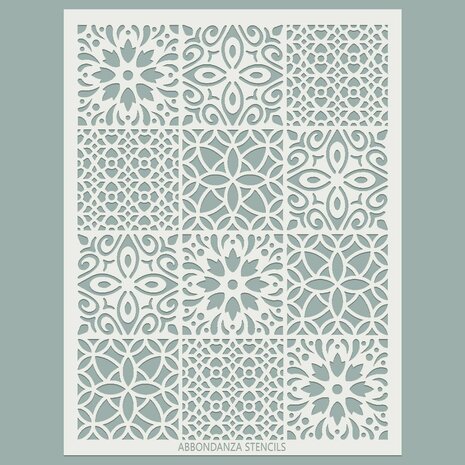 Sjabloon Tile Panel