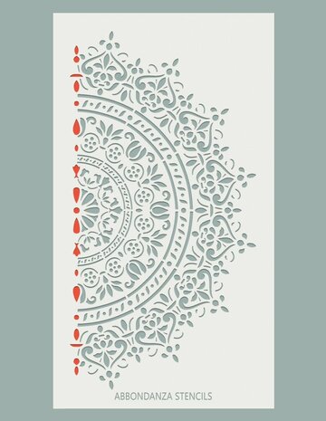 Sjabloon Mandala Freedom
