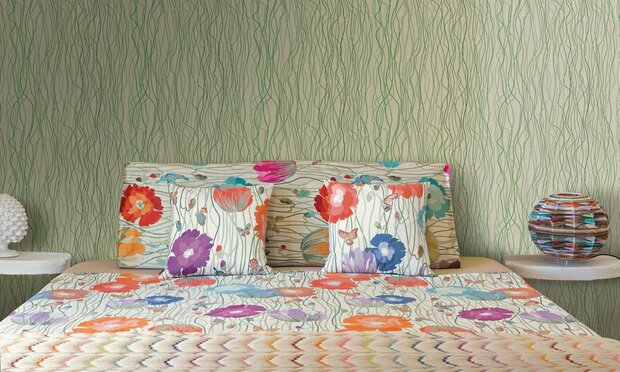 Missoni Home Wallcoverings Poppies 